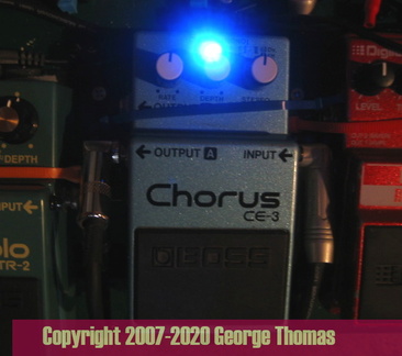 Boss CE-3 LED Mod