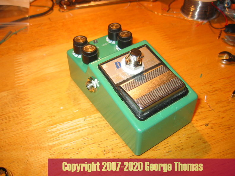 True Bypass for Ibanez TS-9 DX