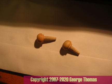 Wooden buttons for 535 boost switch